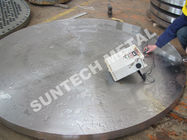 Ντυμένο πιάτο Tubesheet κραμάτων νικελίου Inconel 600/SA266 N06600 για το συμπυκνωτή
