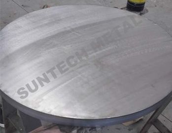 Κίνα Χάλυβας άνθρακα Tubesheet επικαλύψεων/επένδυσης + τιτάνιο για τον ανταλλάκτη θερμότητας προμηθευτής
